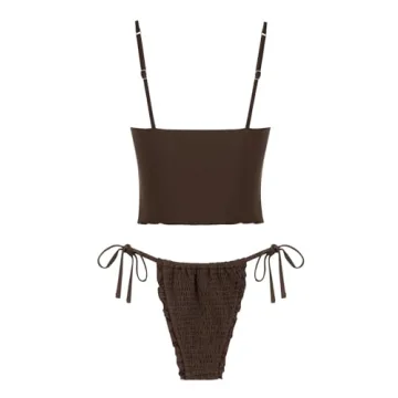 ZAFUL Ruffle Tankini Swimsuit for Stylish Beachwear