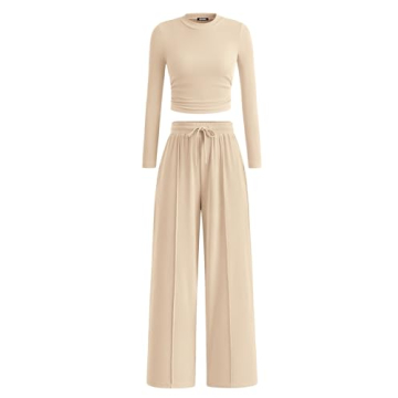 BTFBM Women's Casual 2 Piece Set - Stylish & Comfortable Lounge Outfit