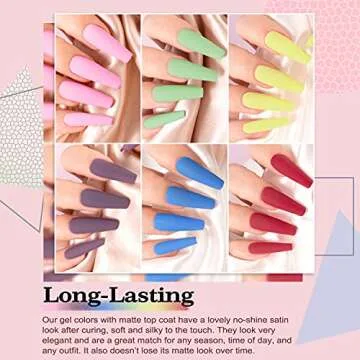 Lavender Violets 27 Color Gel Nail Polish Set