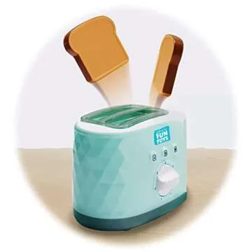 Nothing But Fun My First Toaster Playset for Kids 3+