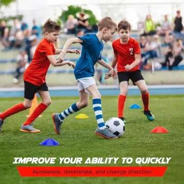 Pro Disc Cones Set of 50 for Training and Coaching Excellence