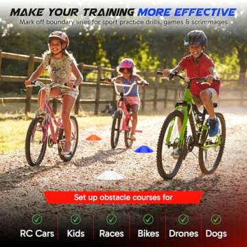 Pro Disc Cones Set of 50 for Training and Coaching Excellence