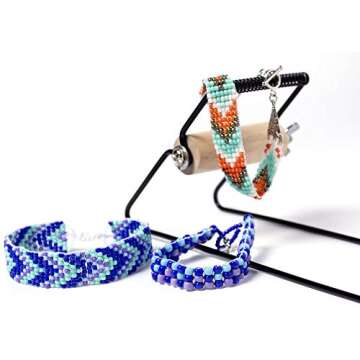 Cousin DIY Creative and Fun Bead Loom Kit with Needle, Thread and More, Black