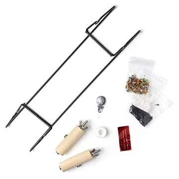 Cousin DIY Creative and Fun Bead Loom Kit with Needle, Thread and More, Black