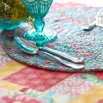 Pioneer Woman Floral Braided Placemats - Set of 4
