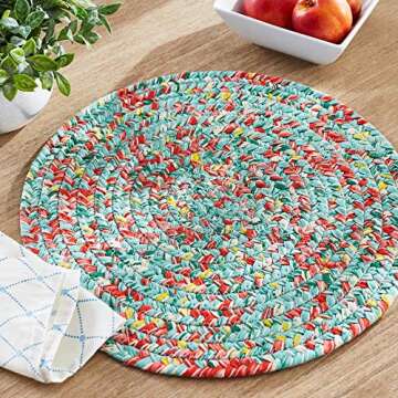 Pioneer Woman Floral Braided Placemats - Set of 4
