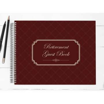 Retirement Guest Book by PurpleTrail