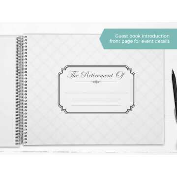 Retirement Guest Book by PurpleTrail