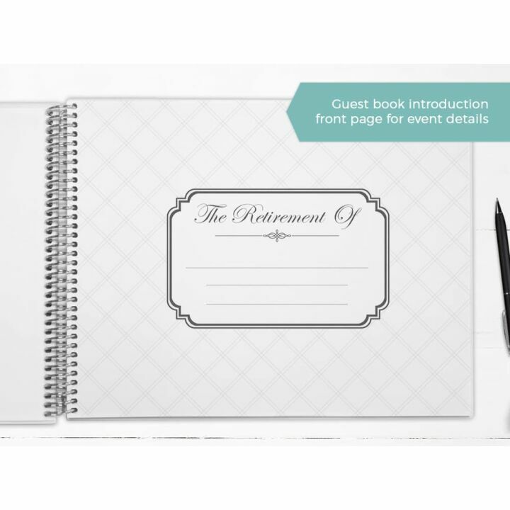 Retirement Guest Book by PurpleTrail