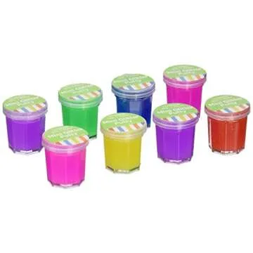 Fun Express 10012499 Mini Glitter Putty: Assorted Colors