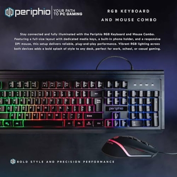 Dell OptiPlex 3060 Desktop with 24" Monitor and RGB Accessories