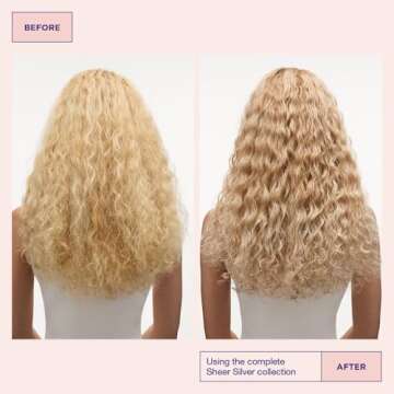 Maria Nila Sheer Silver Shampoo - Neutralizes Golden Tones