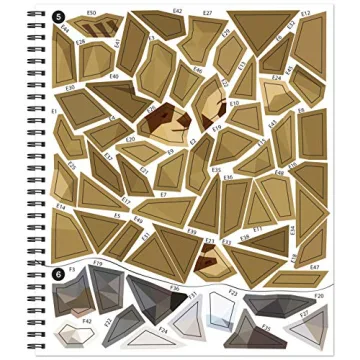 Brain Games Sticker by Number Amazing Animals 6-11 Yrs