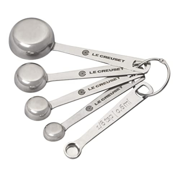 Le Creuset Stainless Steel Measuring Spoons Set of 5