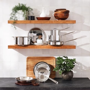 All-Clad D3 Cookware Set 10 Piece - Induction & Oven Safe