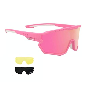 GIEADUN Sports Sunglasses Cycling Glasses Polarized Adults and Youth, Baseball,Fishing, Ski Running,...