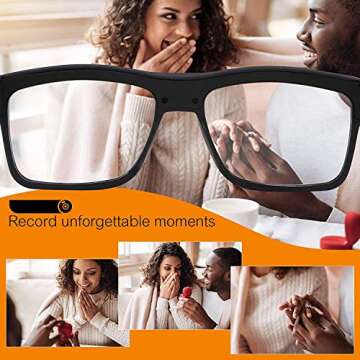 KLSYQ 1080p Smart Video Glasses for Outdoor Adventures