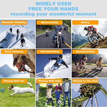 KLSYQ 1080p Smart Video Glasses for Outdoor Adventures