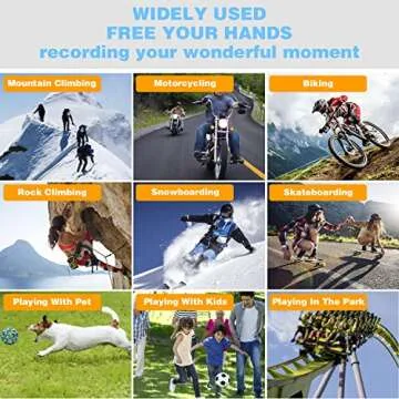 KLSYQ 1080p Smart Video Glasses for Outdoor Adventures