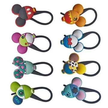 Avirgo Wine Glass Charms Markers Tags Identification Silicone Drink Markers for Cocktails Party Favo...