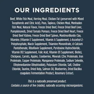 Instinct Raw Boost, Natural Dry Dog Food with Freeze Dried Pieces, High Protein, Grain Free Recipe - Real Beef, 20 lb. Bag