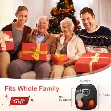 CuPiLo Foot Massager with Heat, FSA HSA Eligible Shiatsu Foot Massager for Plantar Fasciitis,Adjusta...