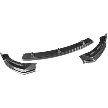 SPEEDPARK for Tesla Model 3 Front Bumper Lip Kit Car Glossy Mods Spoilers fit for 2017-2023 Tesla Model 3 Accessories (Glossy Carbon Fiber Pattern)