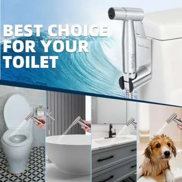 Versatile Handheld Bidet Sprayer for Easy Cleaning