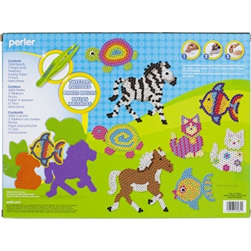 Perler Pet Parade Craft Kit for Kids, 5020 Pcs Included