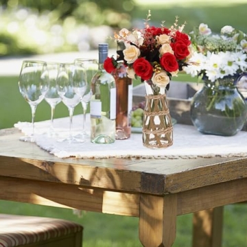 Elegant Beavorty Rattan Glass Vase for Home Decor