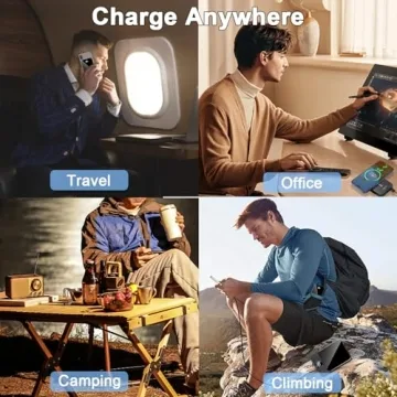 Magnetic Portable Charger with 10000mAh Fast Charging