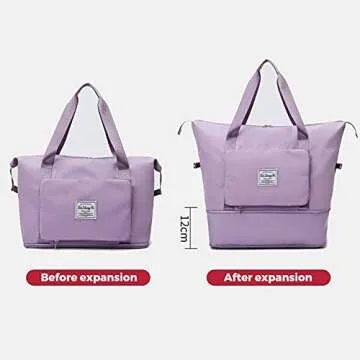 2024 Stylish Foldable Duffle Bag for All Travelers