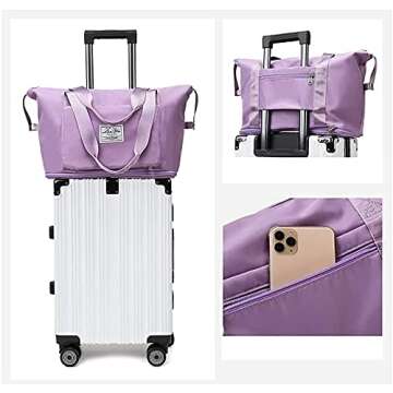 2024 Stylish Foldable Duffle Bag for All Travelers