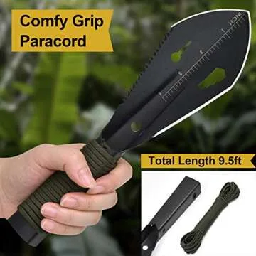 Yeacool Camping Trowel - Lightweight Multi-Function Tool