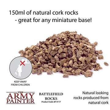 The Army Painter Battlefield Rocks Basing 150 ml for Miniatures & Terrains
