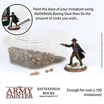 The Army Painter Battlefield Rocks Basing for Miniatures