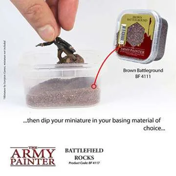 The Army Painter Battlefield Rocks Basing for Miniatures