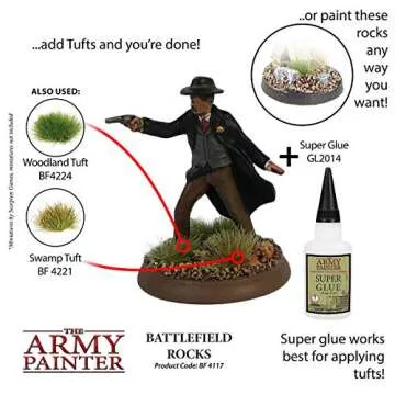 The Army Painter Battlefield Rocks Basing for Miniatures
