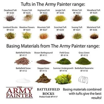The Army Painter Battlefield Rocks Basing for Miniatures