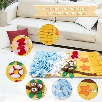 Interactive Snuffle Mat for Dogs | Pet Enrichment Toy