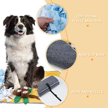 Interactive Snuffle Mat for Dogs | Pet Enrichment Toy