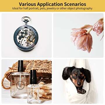 Selens 3.3x6.5ft/1X2m White PVC Backdrop for Photography, PVC Matte Vinyl Seamless Background Non-Re...