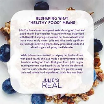 Julie's Real Certified USDA Organic Paleo Dark Chocolate Brownie Mix - Gluten-Free, Non-GMO, Vegan, No Cane Sugar - Easy To Make Healthy Snack Dessert 3-Pack