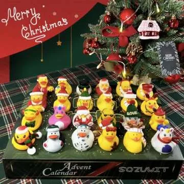 Rubber Duckies 24 Days Advent Calendar for Kids