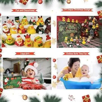 Rubber Duckies 24 Days Advent Calendar for Kids
