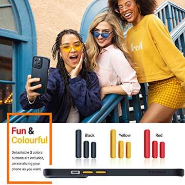 TORRAS Shockproof iPhone 13 Pro Max Case - Military Safety