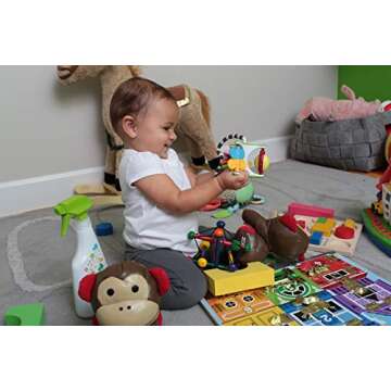 Babyganics Toy & Highchair Cleaner Spray - Safe, Powerful Clean