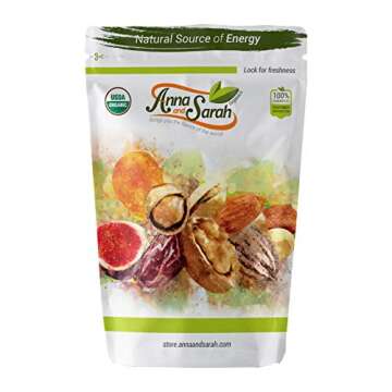 Anna and Sarah Organic Shredded Coconut, Unsweetened, Medium-Size, Perfect for Recipes, All Natural Flakes, in Resealable Bag, 3 Lbs