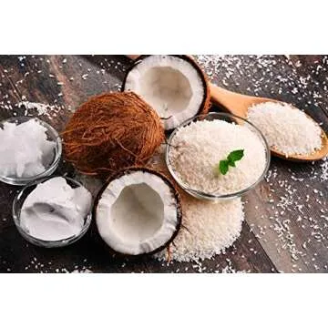 Anna and Sarah Organic Shredded Coconut, Unsweetened, Medium-Size, Perfect for Recipes, All Natural Flakes, in Resealable Bag, 3 Lbs