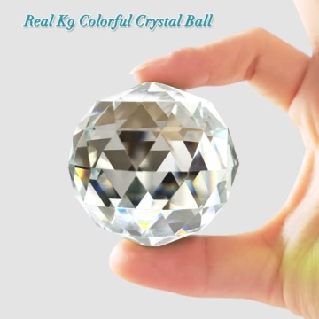 FONMY Gazing Ball Spiral Tail - Decorative Wind Spinner